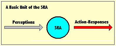 The SRA mechanism, its input and its output data
